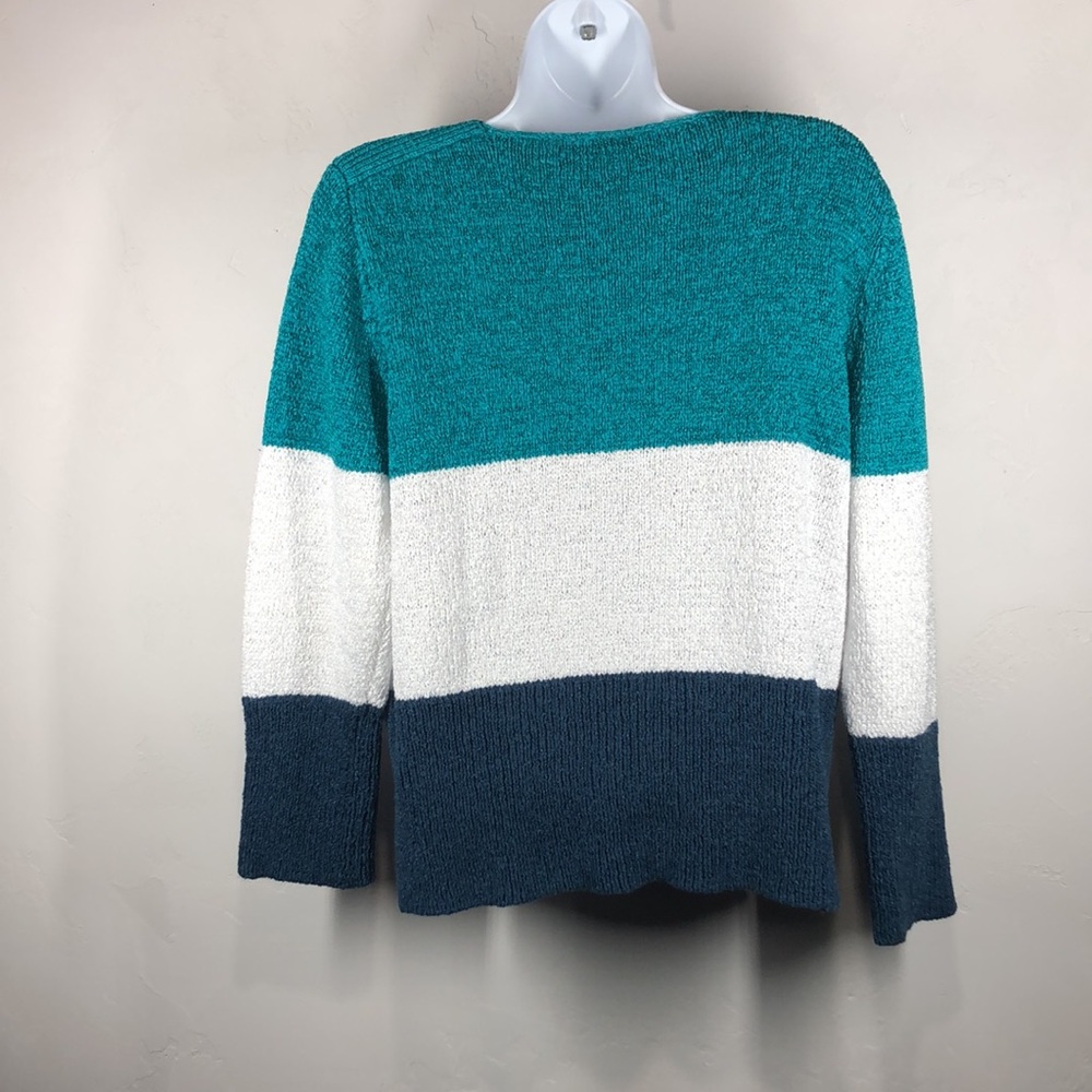 Curio Color-Block Cardigan Size Large - image 8